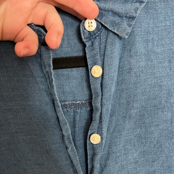 Madewell Denim Button Down Shirt - Picture 3 of 5